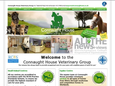 Go to the Connaught Veterinary Hospital website