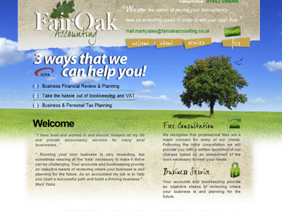 Go to the Fair Oak Accounting website
